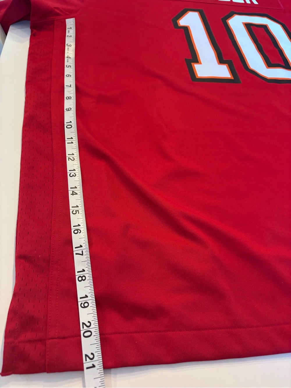 NFL Red Nike 3XL Player Patch Football Jersey - Picture 9 of 16